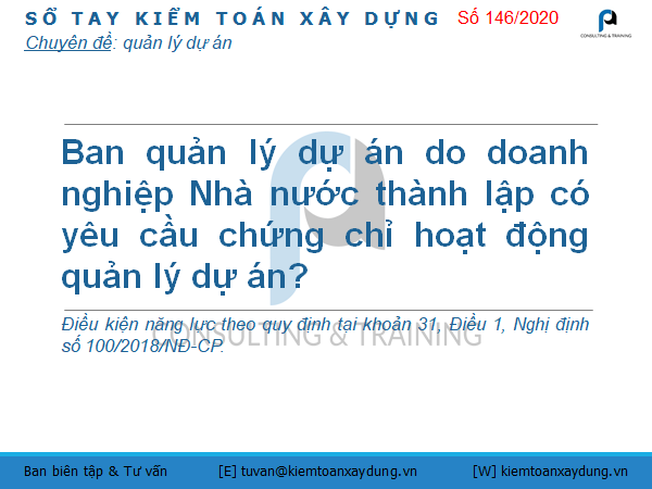 ban quản lý dự án