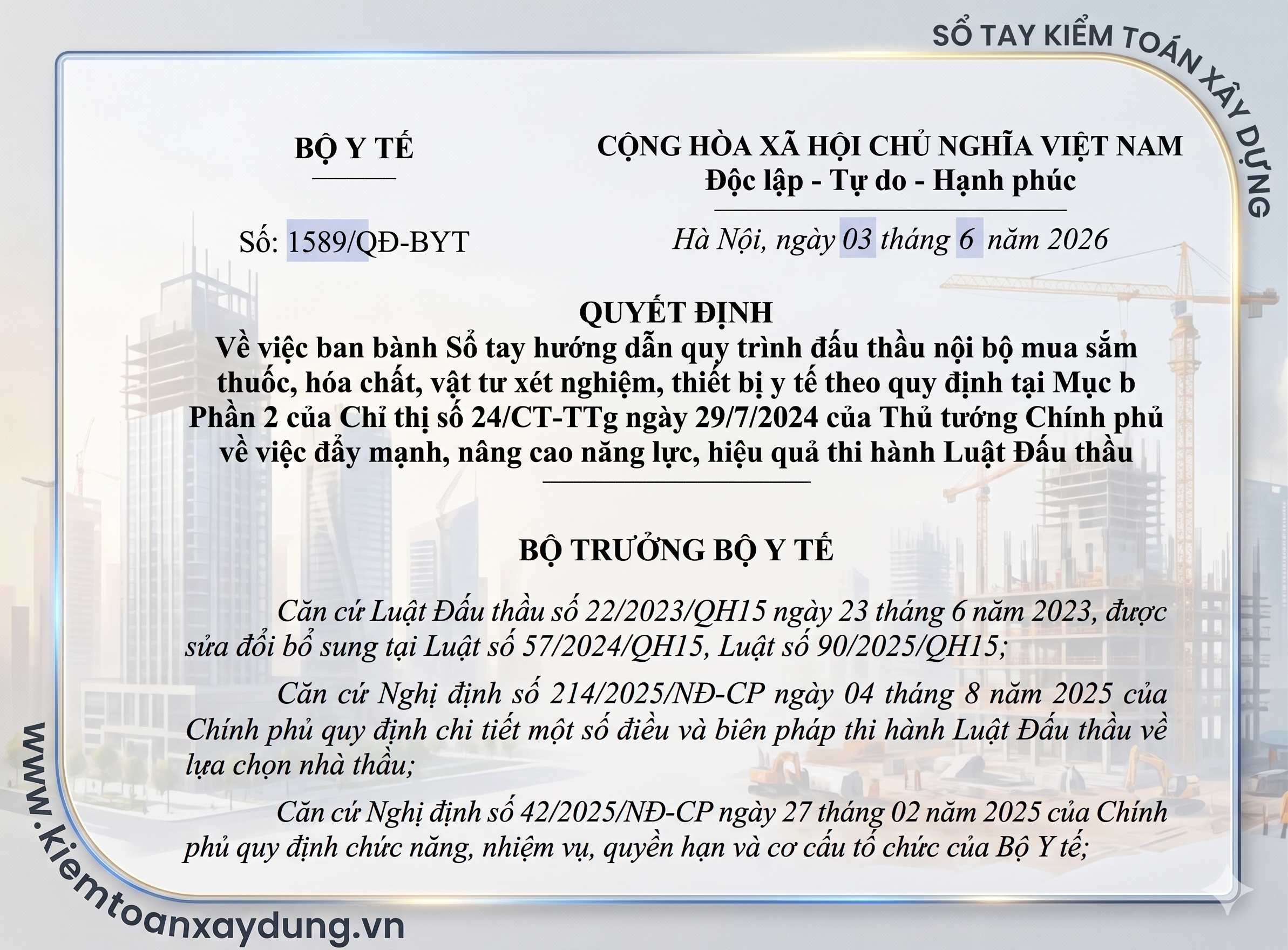 59-so-tay-kiem-toan-xay-dung-quyet-dinh-1598-qd-byt-so-tay-huong-dan-dau-thau